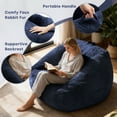 thumbnail image 7 of VENTOPYR Bean Bag Chair,Soft Foam Lazy Sofa Chair with Premium Memory Foam Filler for Living Room, Bedroom, Dorm, 7 of 7