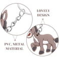 thumbnail image 3 of 12 llaveros con colgantes de animales de la selva, llaveros decorativos con forma de burro., 3 of 8