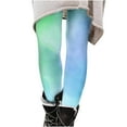 thumbnail image 7 of CFLVAEK Women Tie Dye Capri Pants Elastic Waist Gradient Yoga Leggings Trendy Printed Workout Capris Athletic High Rise Pedal Pushers Fall Markdown, 7 of 7