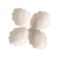 thumbnail image 5 of Better Homes & Gardens Figural 4-Leaf 4 oz Cream Stoneware Sectional Serving Bowl, 5 of 10