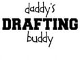 thumbnail image 2 of CafePress - Daddys Drafting Buddy - Baby Light Bodysuit, Size Newborn - 24 Months, 2 of 4