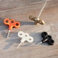 thumbnail image 3 of Outdoor Ground Nails for Camping and Hiking – Glow in the Dark Tent Stakes with Windproof Rope Fixed Buckle Three-Hole Stainless Steel Threaded Ground 5PCS, 3 of 3