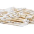 thumbnail image 2 of 500 X Bamboo Cotton Buds 100% Cotton Tip Natural Stem Resistant Durable Ecological (8cm), 2 of 4