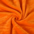 thumbnail image 6 of PiccoCasa Soft Plush Lightweight Fleece Blanket for Bed Couch Sofa Orange 90" x 108", 6 of 8