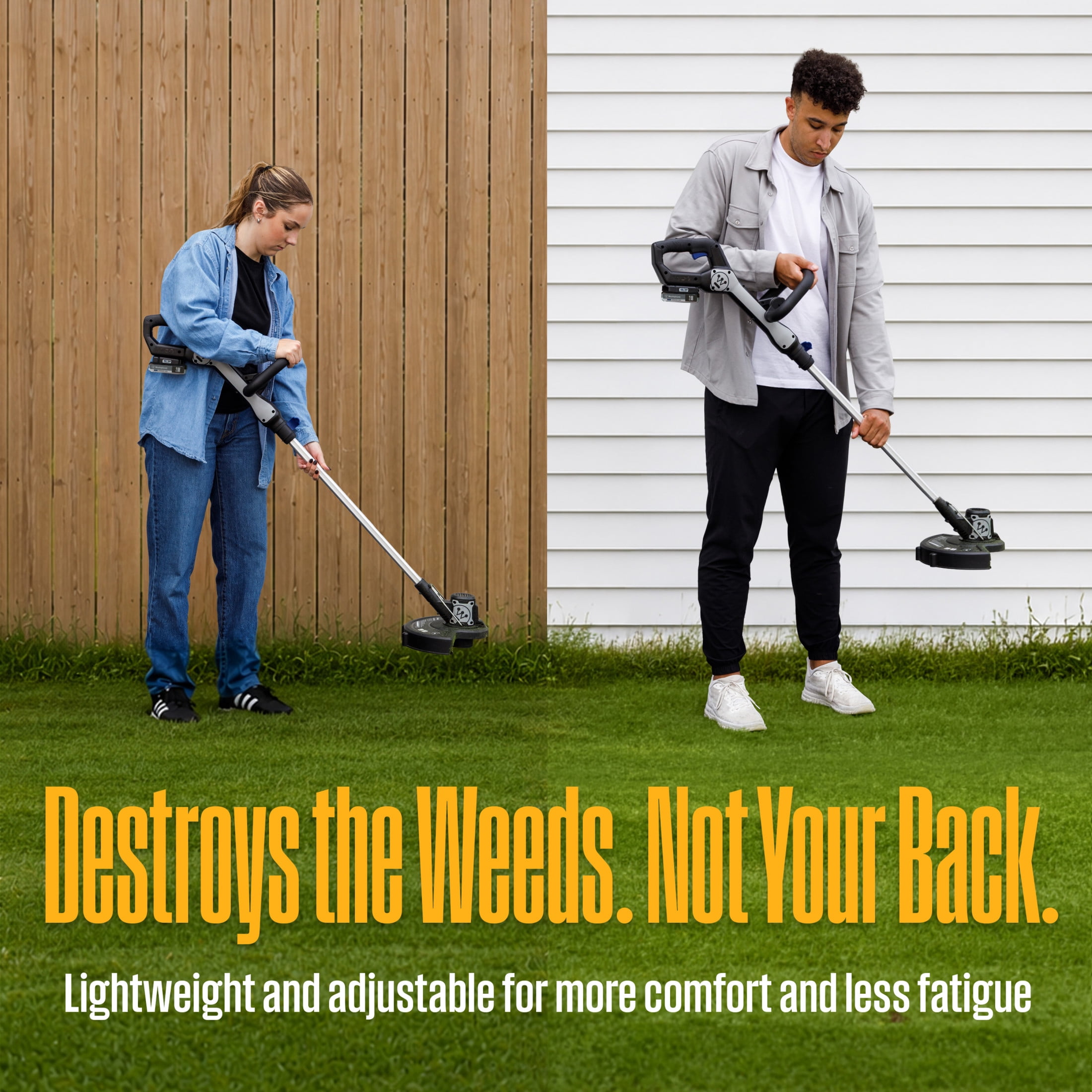 Westinghouse 20V 2-in-1 Cordless String Trimmer and Edger, Tool Only, 12 Inch Cutting Path, up to 8000 RPM
