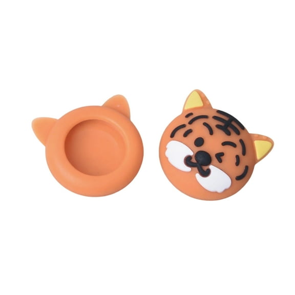 2pcs Pattern Thumbstick Caps for NS Controller, Silicone Joystick Covers Analog Rocker Replacement