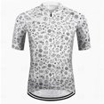 thumbnail image 4 of Verano 2023 Nueva camiseta de ciclismo de equipo para hombre de alta calidad, ropa negra de manga corta, transpirable, de secado rápido, 4 of 5