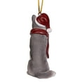 thumbnail image 5 of Design Toscano Siberian Huskey Holiday Dog Ornament Sculpture, 5 of 8