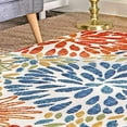 thumbnail image 1 of Nuloom Floret Transitional interior/alfombra de área al aire libre, 3 'x 5', multi nuLOOM Ver descripción, 1 of 2