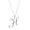 Silver, variant on Ladies Classic Silver 26 English Letter Initials Clavicle Chain Pendant Necklace Necklaces & Pendants K