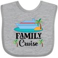 thumbnail image 3 of Inktastic Family Cruise Vacation Trip Boys or Girls Baby Bib, 3 of 4