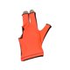 thumbnail image 4 of Guante de billar Zulema abierto para taco de billar profesionales transpirables naranja negro, 4 of 8