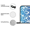 thumbnail image 6 of YFYANG Oven Mitts and Pot Holders Sets 4 Pieces, Non-Slip Heat Resistant Blue Fish Pattern Kitchen Glove Pot Mat for Cooking and Baking, 6 of 8