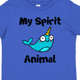 thumbnail image 4 of Inktastic Narwhal is My Spirit Animal Boys or Girls Toddler T-Shirt, 4 of 5