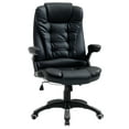thumbnail image 1 of Vinsetto Chaise de Bureau Exécutive Réglable en Hauteur avec Roues Pivotantes et Accoudoirs, 1 of 10