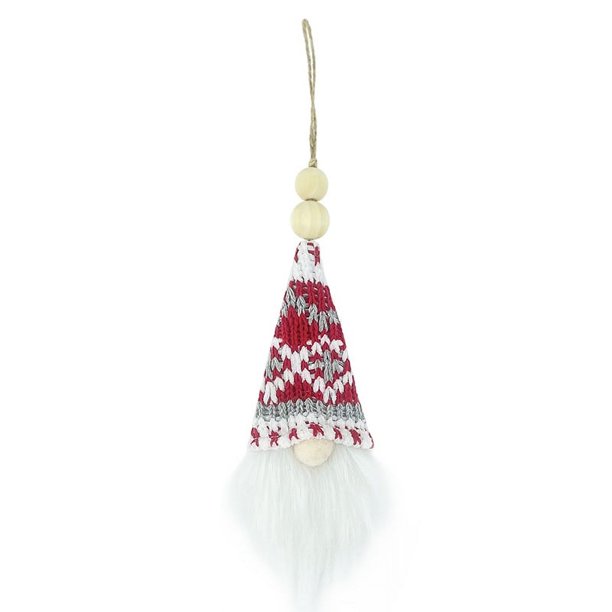 Decoración navideña de muñeco de nieve, figura sin rostro, gnomos, regalo de Navidad de felpa, ornamento de árbol de Navidad, 2024
