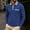 (Fashion 12)Blue, variant on Aimik Polo Shirts for Men Long Sleeve Color Block Collar Pocket Casual Tops All Seasons Stylish Classic Collared Button Down Shirts,Black,M
