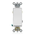 thumbnail image 1 of Interruptor silencioso de 3 vías Leviton Decora Plus, 20 amperios, 120/277 V, 1 of 1