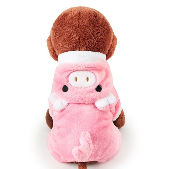 GOOHOCHY Dog Doctor Uniform Pink Button Closure Comfortable Pet Costume for Dog Wearing