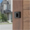 thumbnail image 2 of Baldwin Prestige 380SDB514S Square Single Cylinder Deadbolt with RCAL Latch, RCS Strike & Smart Key, Matte Black, 2 of 7