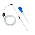 thumbnail image 4 of OULII 1 Set of Water Siphon for Fish Tank Daily Maintenance Plastic Silver, 4 of 8