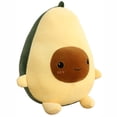 thumbnail image 2 of Cute Avocado Plush Toy Cute Avocado Plush Toy Soft Fruit Pillow Stuffed Cartoon Sofa Cushion Kids Girls Birthday Gifts, 2 of 8