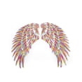 thumbnail image 3 of 7 Pair of Wings Shaped Sequin Embroidery Piece Cloth Sewing Accessories Adhesive Sticker Patch Feather Decorative Embroidery Clothing Patch for DIY Craft (Mixed Color), 3 of 8