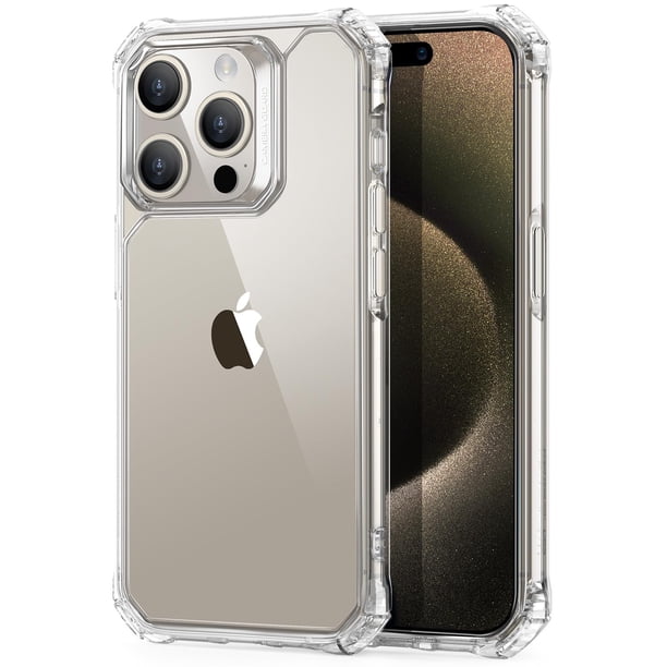 Funda de teléfono ESR Air Armor Series para iPhone 15 Pro - Transparente