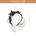 thumbnail image 2 of unbranded Para Con Velo Negro Y Encaje Para Ocasiones Especiales, 2 of 6