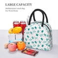 thumbnail image 5 of Rateoe Sea Turtle Pattern Lunch Bag Women, Lunch Box, Lunch Bag, Small Leakproof Lunch Tote Large Capacity Reusable Insulated Cooler Lunch Container, 5 of 6