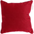thumbnail image 2 of Spencer Mene Basketweave Throw Pillow, Red, 20" x 20", 2 of 2