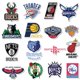 thumbnail image 2 of Juego de 32 pegatinas de baloncesto ZHCH de la NBA Basketball Association, 2 of 5