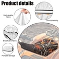 thumbnail image 6 of KUIFORTI Cute Camo ATV Seat Cover Water-Resistant Soft 4-Wheeler Seat Covers ATV Back Seats Powersports Cushion Covers for Sportsman/Rancher/Foreman/Scrambler/Kodiak/Polaris Scrambler, 6 of 7