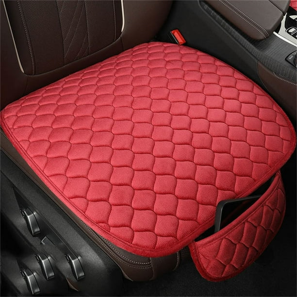 onlyliua para Interior/Exterior 1 Cojín para Asiento de Coche, de Primera Calidad, con Memoria de Seda, Base de Goma Antideslizante y Almacenamiento, Universal