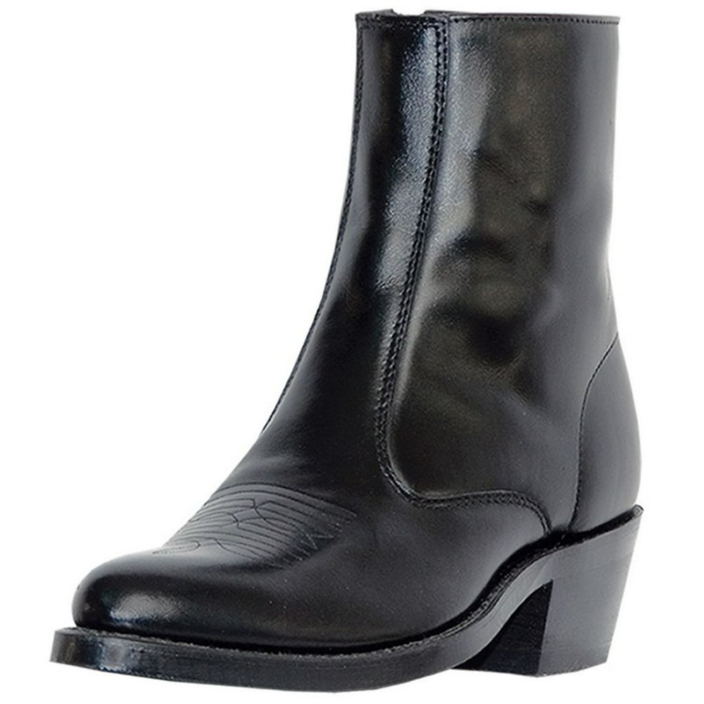 Laredo - Laredo Western Boots Mens Leather Long Haul Zip Side Black ...
