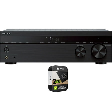 Restored Sony STR-DH790 7.2ch Home Theater Dolby Atmos AV Receiver 2018 Model Bundle with 2 YR CPS Enhanced Protection Pack (Refurbished)
