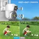 thumbnail image 4 of Cámara Seguridad Exterior Wifi Doble Lente Hd Visión Alarma Dheot Wireless Color Blanco, 4 of 8