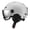 XL Light Grey, variant on yotijay Snowboard Helmet Breathable Winter with Jaw Pad Shockproof Skateboard Helmet XL Dark Grey