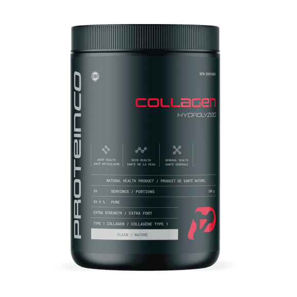ProteinCo | Hydrolyzed Collagen Peptides | Skin Joint and Bone Health | Grass Fed | 300 g | Unflavoured (Unflavoured)