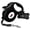 Black, variant on Retractable Dog Leash with Light 15 Poop Bags, Dispenser 16ft Extendable Dog Walking Leash for Small Dogs up to 55 lbs, Non-Slip Handle - Purple