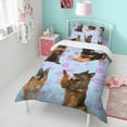 thumbnail image 4 of German Shepherd Duvet Cover and Pillowcase Set for Single Bedding, Bedroom Accessories for Kids Teens, 4 of 5