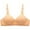 Beige, variant on yillto Womens Seamless Gather Bras Push up Full Coverge Soft Padded No Underwire Comfy Bralettes