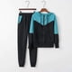 thumbnail image 2 of Conjuntos de 2 piezas para mujer, sudadera con capucha de color liso, sudadera y pantalón, chándal, traje deportivo, sudadera con capucha de color liso, pantalones deportivos, chándal., 2 of 4