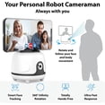 thumbnail image 2 of Smart Face Tracking Phone Holder: Rotate And Follow Your Face And Body Movement 360° Rotation, 2 of 6