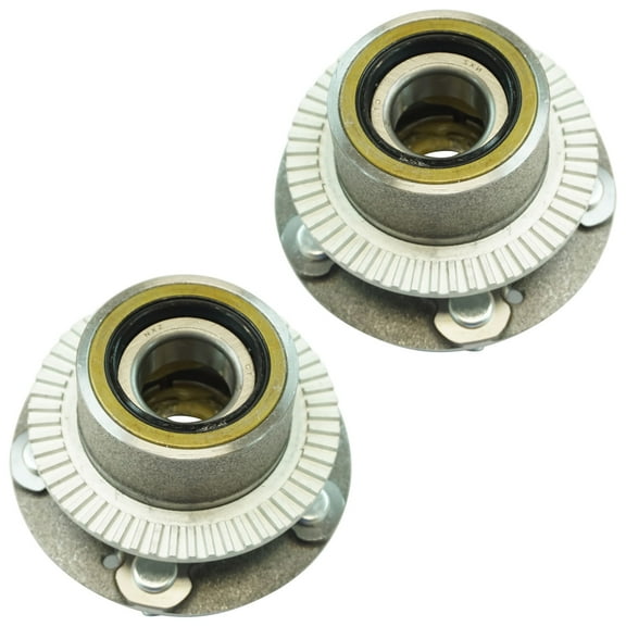 TRQ Rear Wheel Bearing & Hub Assembly LH RH Pair for 03-05 Kia Sedona SUV Brand BHA53854
