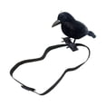 thumbnail image 4 of GUOOL Halloween Crow Realistic Decorative Fake Raven for Party Fancy Costumes Home Style D, 4 of 9