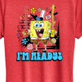 thumbnail image 3 of SpongeBob SquarePants - I'm Ready - Women's Short Sleeve Graphic T-Shirt, 3 of 6