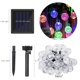thumbnail image 3 of Cadena de luces solares para exteriores, impermeables, 8 modos, 22 m, 200 LED, decoración navideña 2024, cadena de luces de bola de cristal para Año Nuevo 2024, 3 of 5
