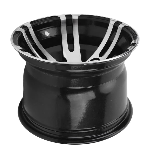 Jante de Roue de VTT en Alliage d'Aluminium de 10 Pouces, Robuste et Fiable, Adaptée à la Plupart des VTT, Karts, Chariots, Haute Résistance, Fabriquée à Partir de Matériau de Qualité Supérieure, Facilement Installable