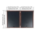 thumbnail image 3 of Studio Decor Simply Essentials 2 Opening Hinged Frame, 3 of 4